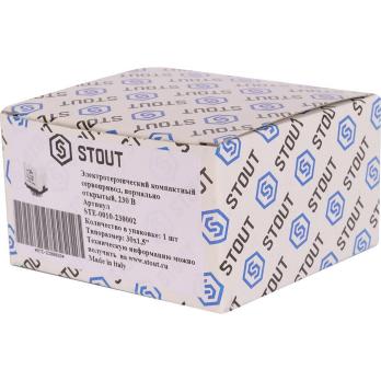 STE-0010-024001 STOUT Электротермический компактный сервопривод, нормально закрытый, 24 В