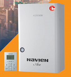 Котел Navien 24A White газовый 2-х контурный ATMO
