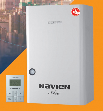 Котел Navien 13A White газовый 2-х контурный ATMO